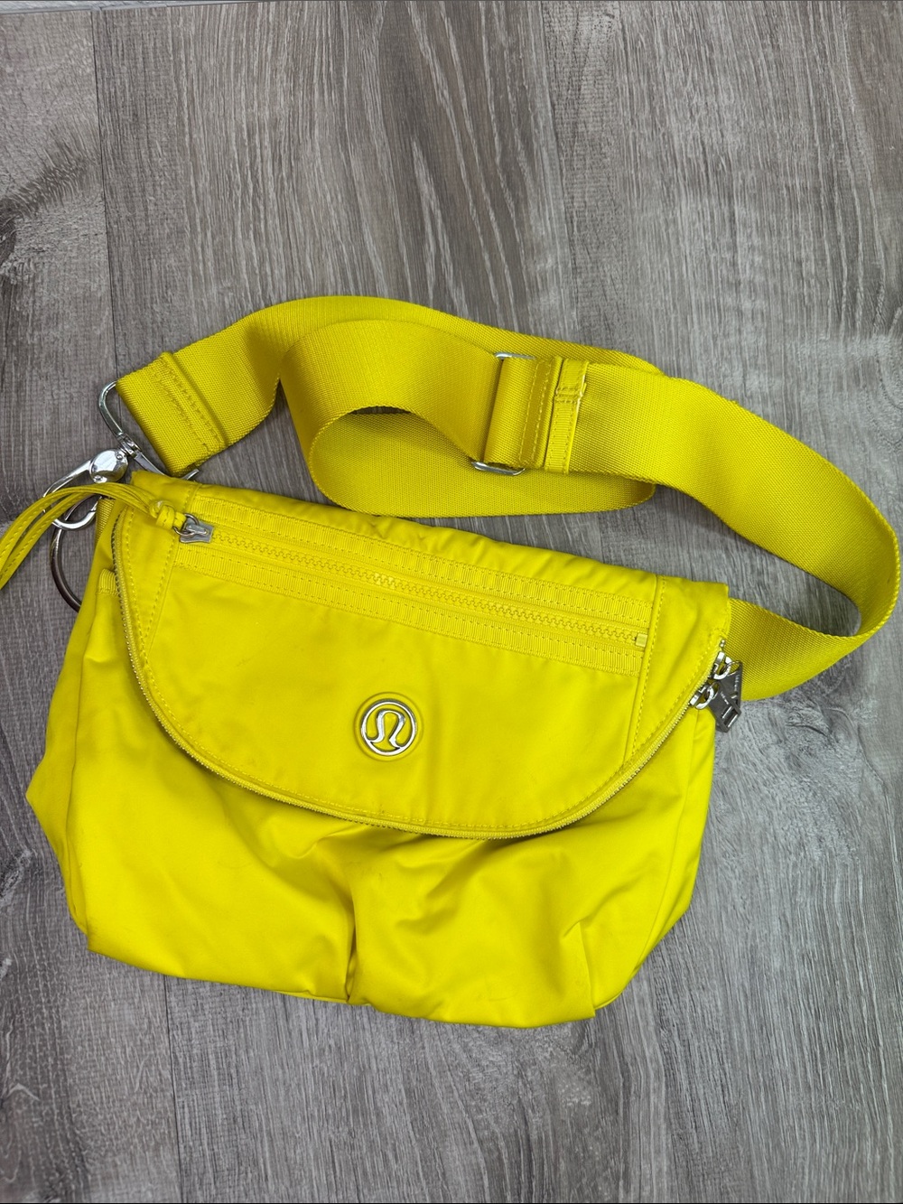 lululemon athletica Bright Yellow Crossbody Bag